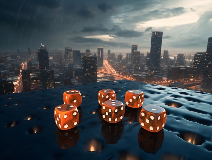 Live Colok Naga table with dealer and dice visible in HD stream